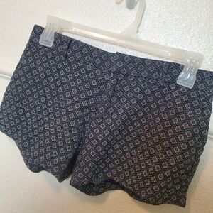 Banana Republic Elegant Patterned High Waist Women's Shorts 00P